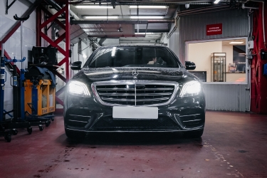 Замена подушек двигателя Mercedes S-class - изображение 2