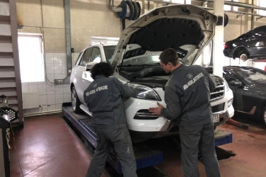 Кузовной ремонт Mercedes ML-class - изображение 5