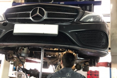 Ремонт рулевой рейки Mercedes C-class - изображение 1