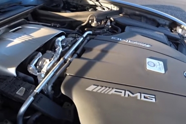Замена колодок Mercedes AMG GT - изображение 1