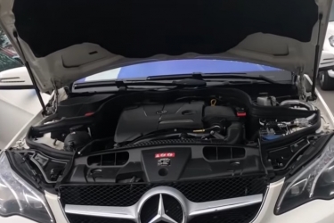 Замена колодок Mercedes E Coupe - изображение 0