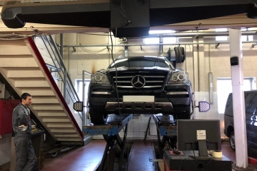 Замена рулевой рейки Mercedes GL-class - изображение 1