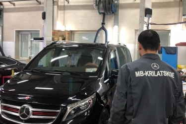 Замена масла в АКПП Mercedes V-class - изображение 0