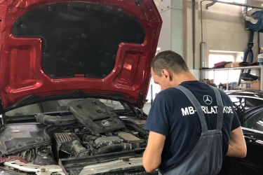 Кузовной ремонт Mercedes C Coupe - изображение 1