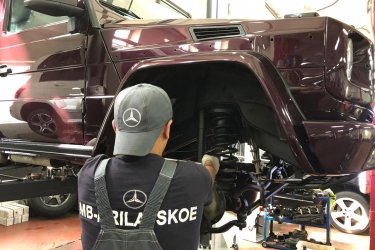 Ремонт мостов Mercedes G-class - изображение 1