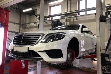 Замена масла АКПП Mercedes S-class - изображение 1