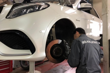 Замена колодок Mercedes GLE-class - изображение 1